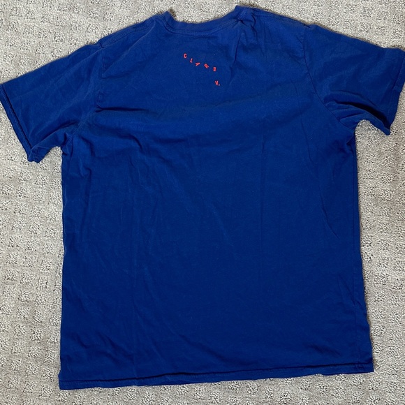 Clare V Graphic Print Scoop Neck T-shirt - Picture 2 of 3